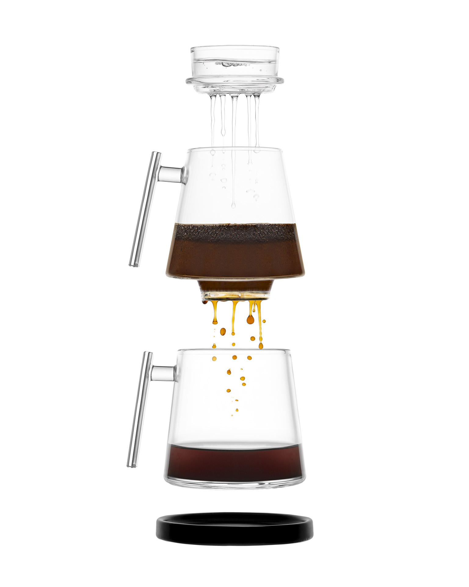 Exploded View Photography PureOver All Glass Drip Coffee